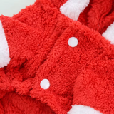 Pile teddy e bottoni a pressione bianchi
